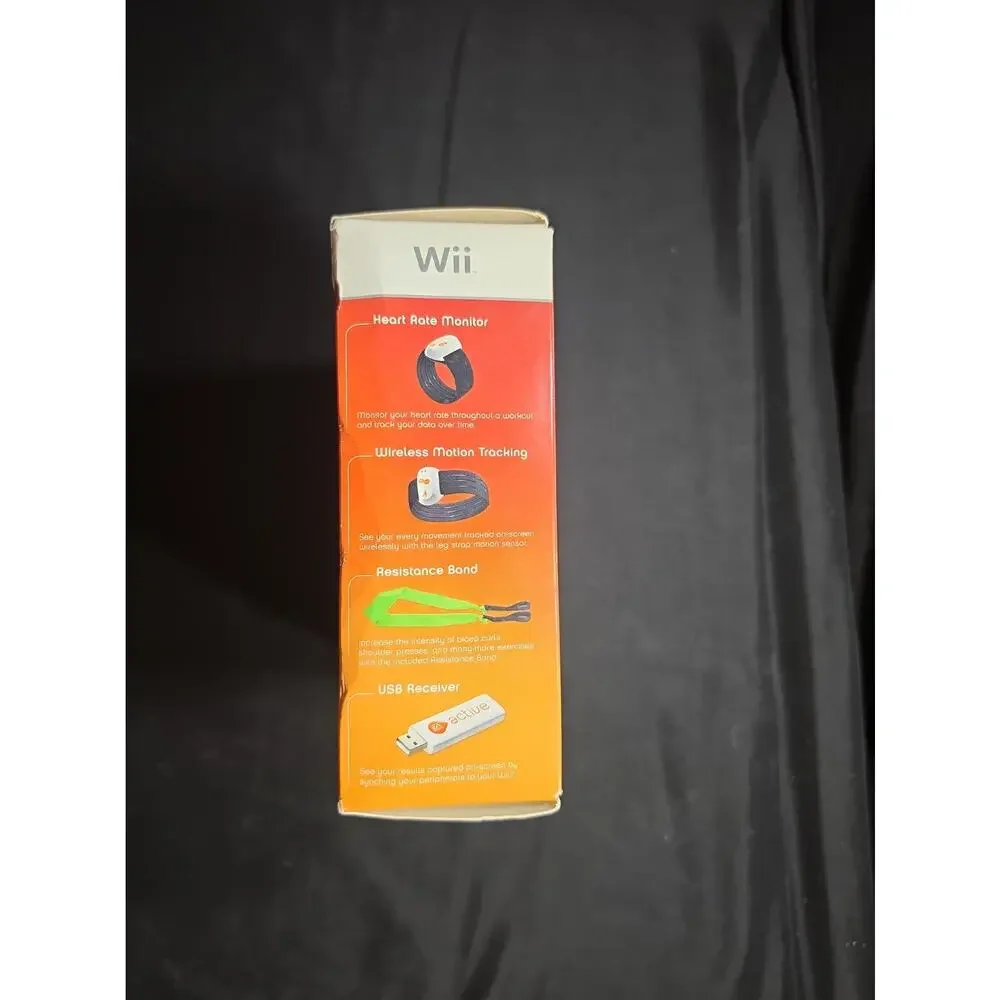Ea Sports Active 2 Box - Nintendo Wii Cib With Heart Rate Monitor